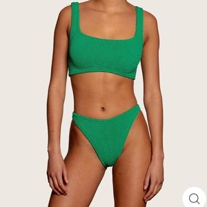 Hunza G Xandra Bikini Green